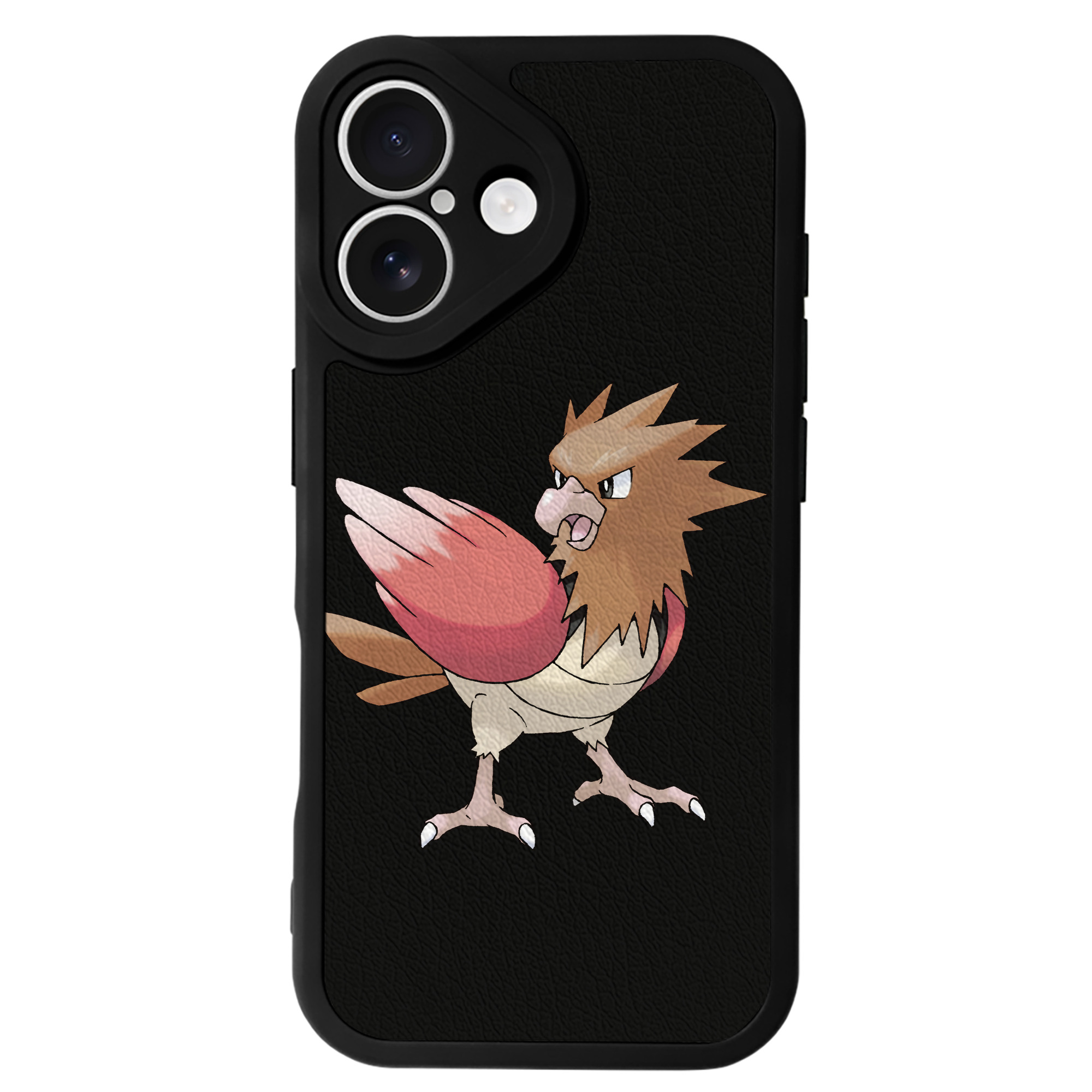 （画像用） ポケットモンスター Pokémon 【iPhone 16シリーズ対応】シリコンスマホケース（レザー調） 材質：シリコン